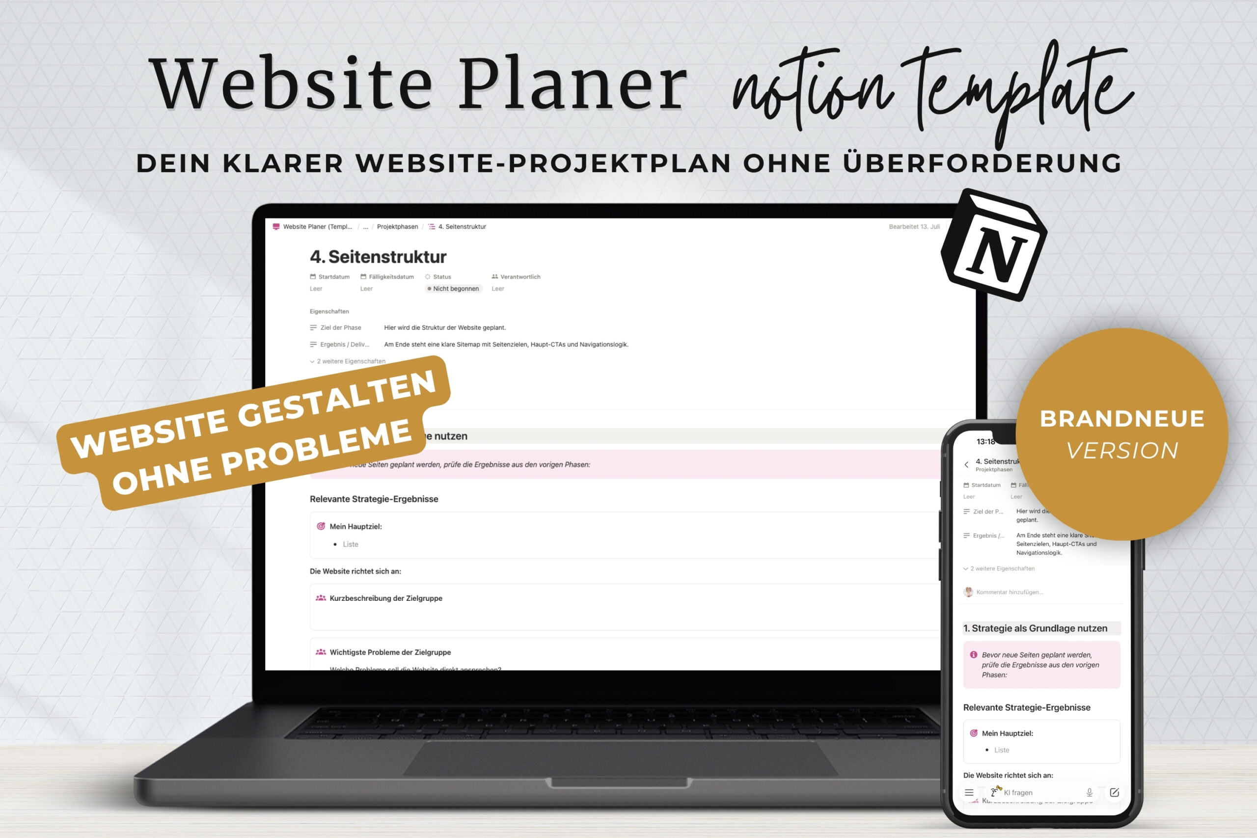 Website Planer Notion Template